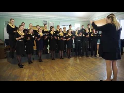 Хрыстос Уваскрос, муз. О. Залетнева, дирижирует Анна Шутова